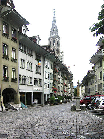 Straßen in Bern Foto 