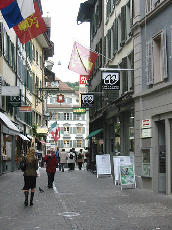 Foto Einkaufsstraße in Luzern - Luzern