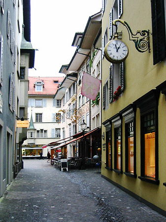 Einkaufsstraße in Luzern