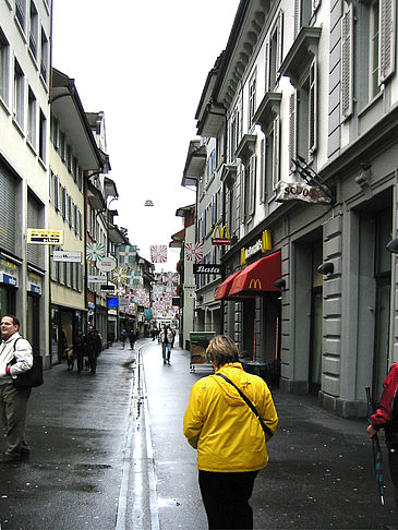 Einkaufsstraßen in Luzern Foto 