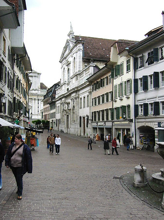 Foto Einkaufsstraße in Solothurn - Solothurn