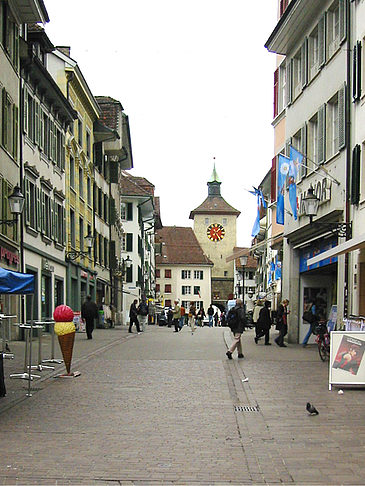 Foto Einkaufsstraße in Solothurn - Solothurn