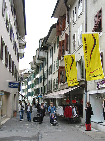 Foto Einkaufsstraße in Solothurn