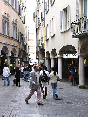 Fotos Einkaufstraße in Lugano