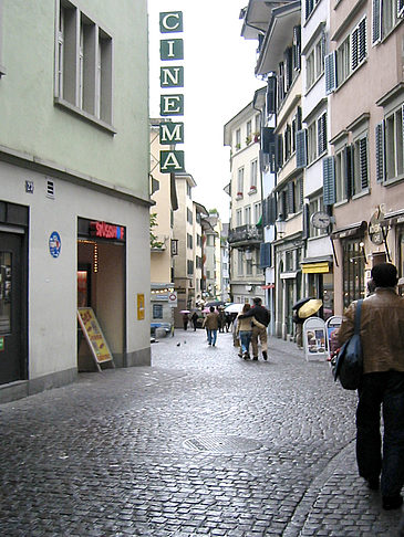 Fotos Einkaufsstraße in Zürich