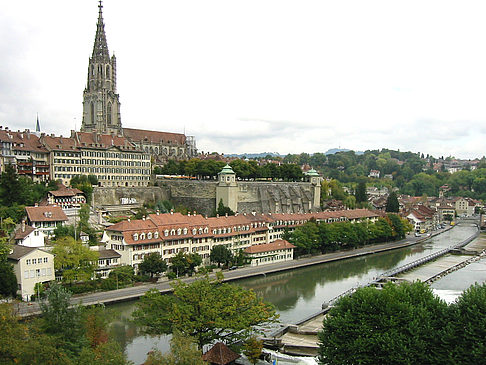 Bern aus der Luft Foto 