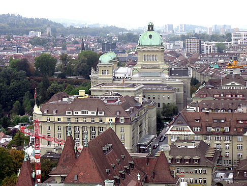 Foto Bern aus der Luft - Bern