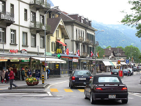 Einkaufsstraße in Interlaken