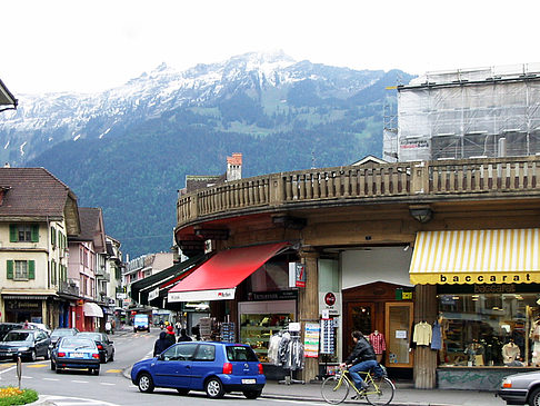 Foto Einkaufsstraße in Interlaken