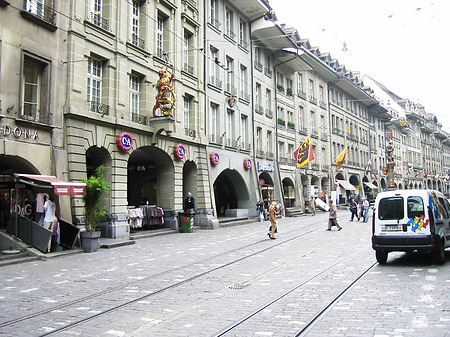 Foto Straße der Berner Altstadt - Bern