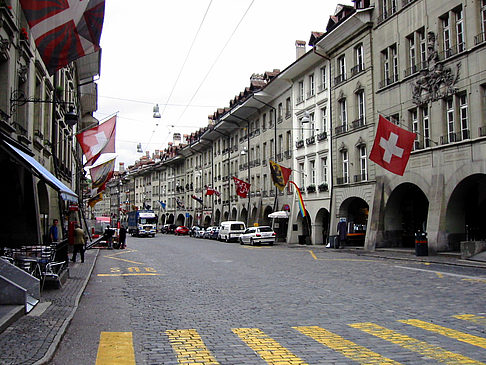 Straße der Berner Altstadt Foto 