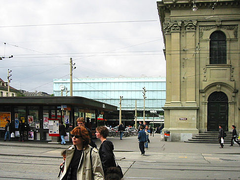 Straße der Berner Altstadt Foto 