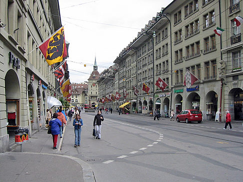 Straße der Berner Altstadt Foto 