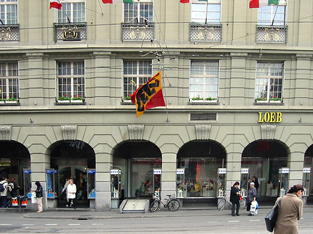 Straße der Berner Altstadt Foto 