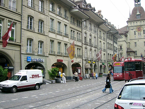 Foto Straße der Berner Altstadt - Bern