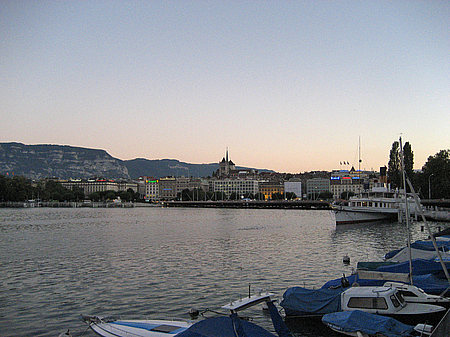 Boote im Hafen Foto 