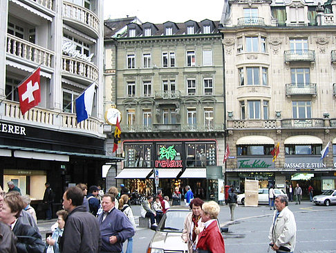 Foto Einkaufsstraße in Luzern