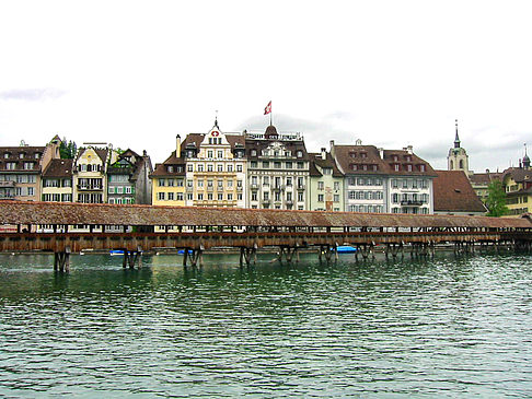 Foto Die Kapellbrücke in Luzern