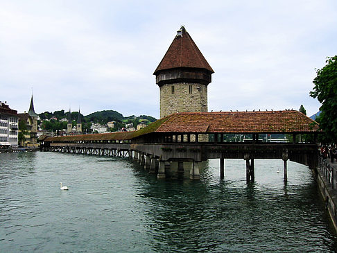 Die Kapellbrücke in Luzern