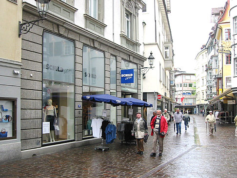 Einkaufsstraße in Sankt Gallen