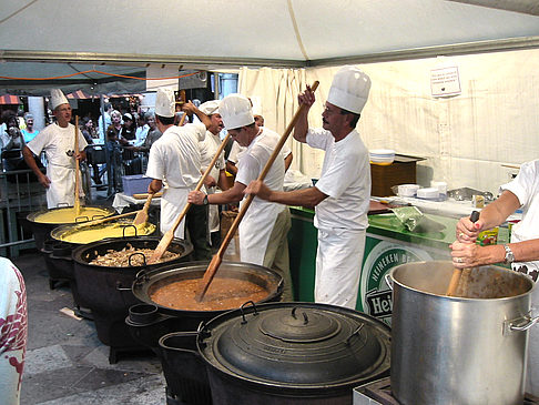 Markt in Lugano Foto 