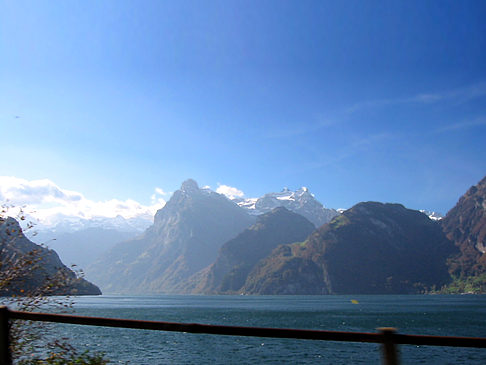 Fotos Der Gotthard aus dem Auto