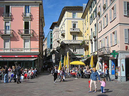 Foto Einkaufsstrassen - Vevey