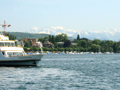 Fotos Boote auf dem Zürichsee