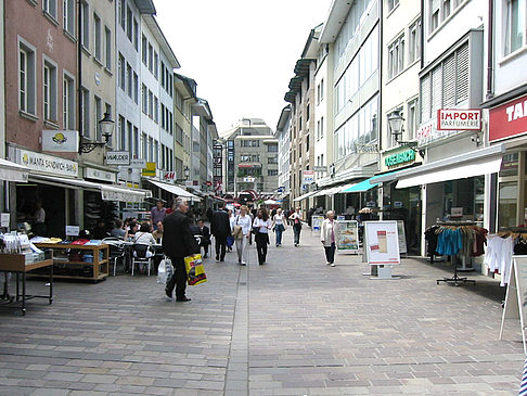 Einkaufsstrasse in Winterthur