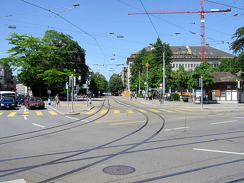 Foto Straßen in Zürich